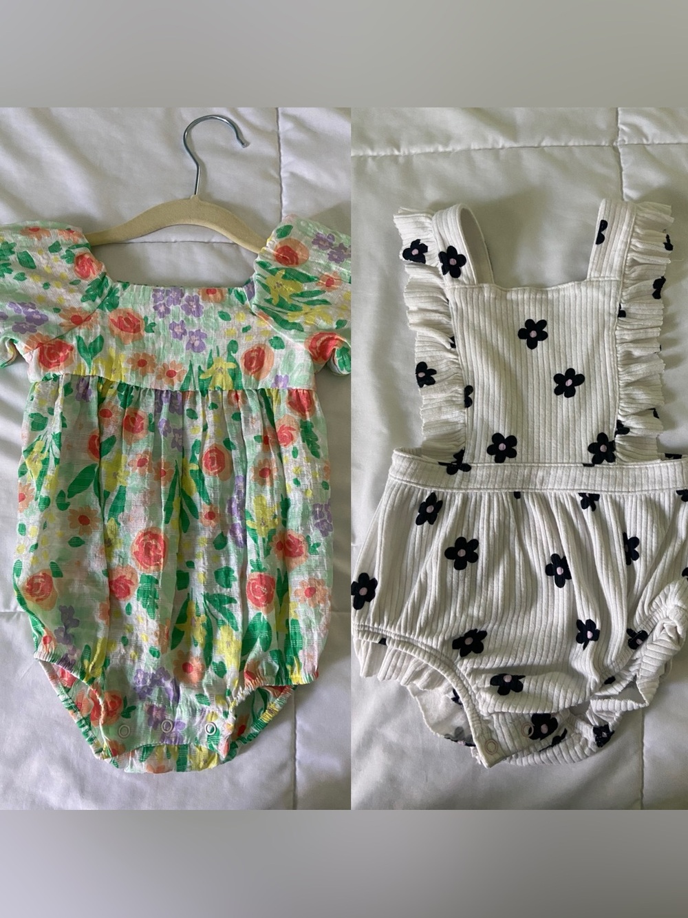 Set of 2 Baby Cat & Jack Rompers